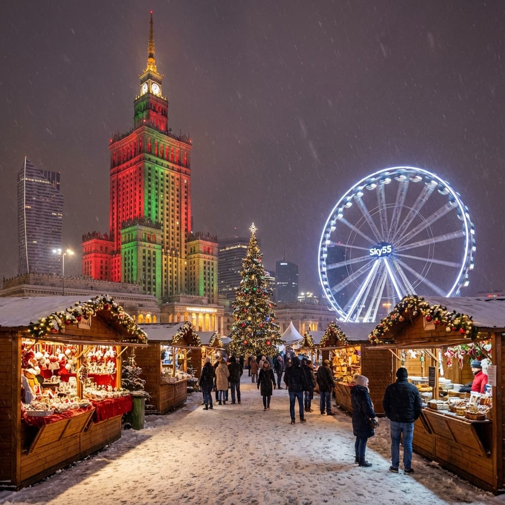 Jarmark Bożonarodzeniowy Warszawa 2025: Daty, Lokalizacje i Atrakcje (Przewodnik)