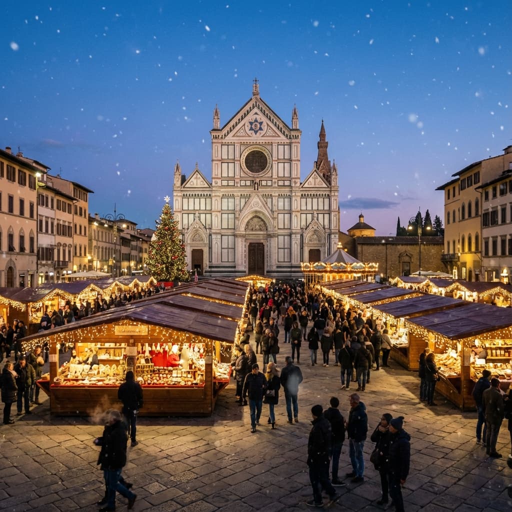Jarmark Bożonarodzeniowy we Florencji 2025 – przewodnik po włoskim święcie rzemiosła i smaków