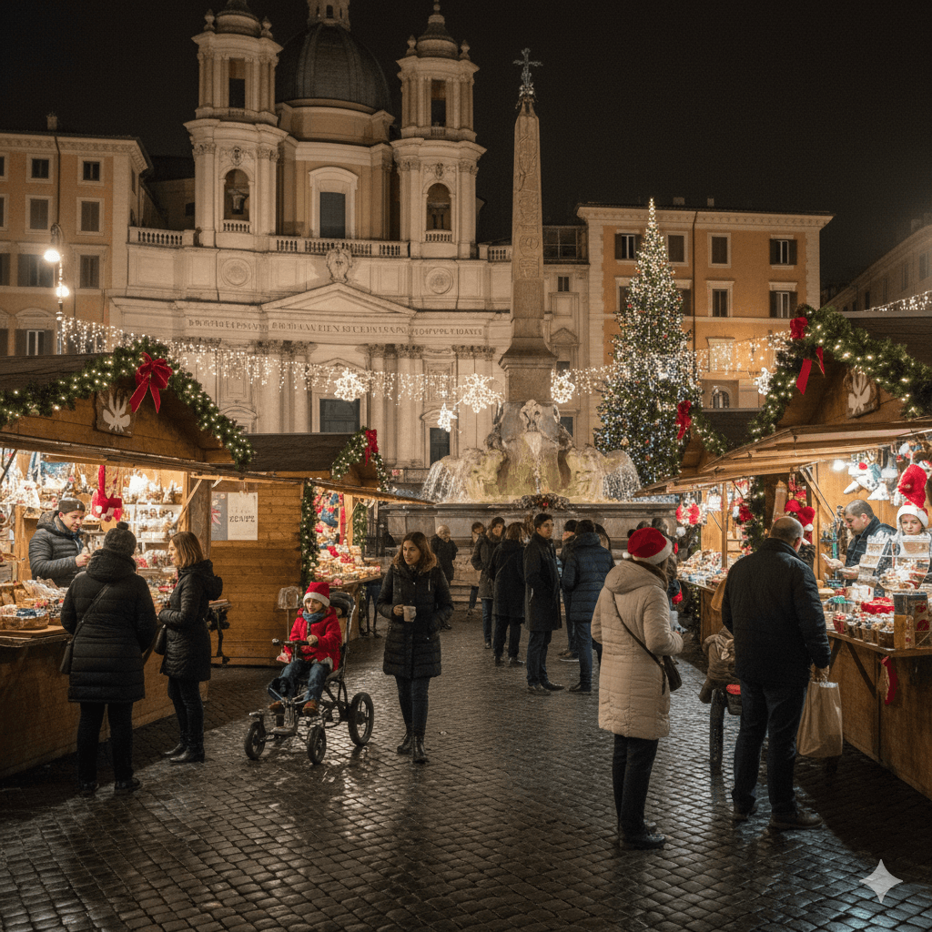 Jarmarki Bożonarodzeniowe w Rzymie 2025: Magia Świąt w Wiecznym Mieście