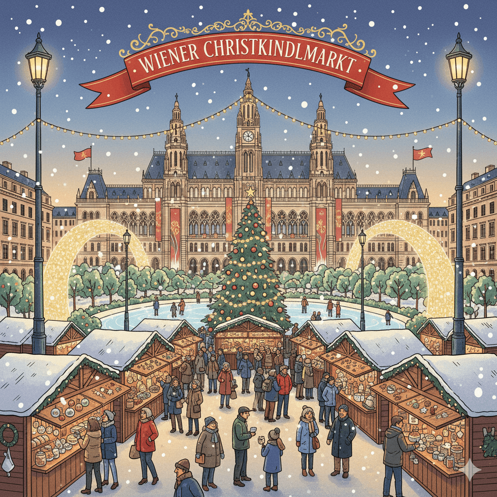 Jarmarki Bożonarodzeniowe w Wiedniu: Kompletny Przewodnik po Magicznych Targach Świątecznych